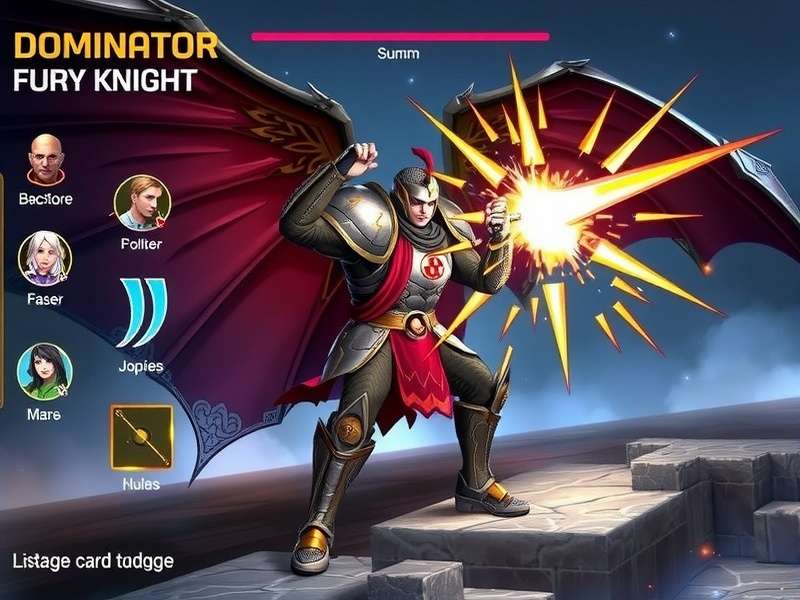 Dominator Fury Knight combat scene